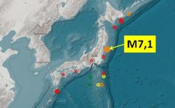 Gempa Bumi M7,1 Guncang Pesisir Timur Jepang, Tidak Ada Peringatan Tsunami