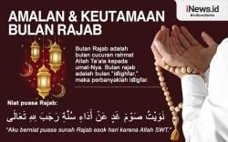 Infografis Keutamaan Puasa Bulan Rajab 