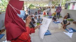 Potret Anak Mandalika Belajar Bahasa Inggris Sejak Dini untuk Sambut Wisatawan