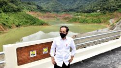 Presiden Jokowi Resmikan Bendungan Tukul di Pacitan