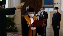 Video Presiden Jokowi Melantik Gubernur-Wagub Kaltara dan Sulut