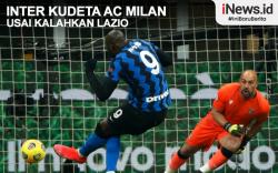 Infografis Inter Milan Kudeta AC Milan usai Kalahkan Lazio