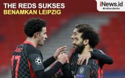 Infografis Mohamed Salah dan Sadio Mane Bantu Liverpool Benamkan RB Leipzig