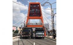 Kuat Menahan Beban 100 Ton, Jembatan Joyoboyo Siap Dibuka