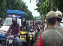 Video Razia Masker Diwarnai Aksi Kabur dan Adu Mulut
