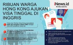Infografis Ribuan Warga Hong Kong Ajukan Visa ke Inggris Setelah China Terapkan UU Keamanan