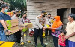 Haru, Polisi Bantu Keluarga Bocah yang Tewas di Kolam Galian