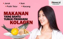 Infografis Makanan Penambah Kolagen, Bagus untuk Kulit