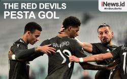 Infografis Manchester United Pesta 4-0 Versus Real Sociedad