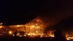 Kebakaran di Terminal Pijorkoling Padangsidempuan, Diduga karena Korsleting Listrik