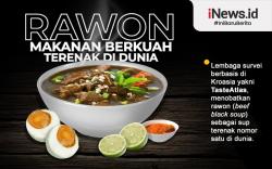 Infografis Rawon Khas Jawa Timur Sup Terlezat di Dunia 