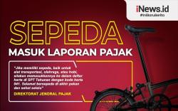 Infografis Sepeda Wajib Dilaporkan di SPT Pajak