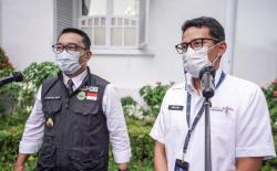 Sukseskan KEK Pariwisata Lido, Ridwan Kamil Ucapkan Terima Kasih kepada Sandiaga Uno<