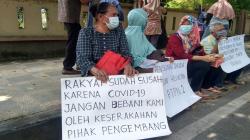 Terancam Diusir dari Rumah Dinas, Pensiunan PTPN II Demo ke Gubernur Sumut