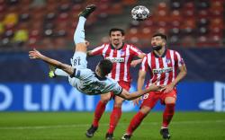 Detik-Detik Gol Salto Giroud yang Bikin Atletico Madrid Merana