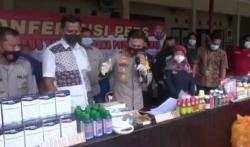Sindikat Pembuat Pestisida Palsu Ditangkap Polres Brebes 