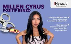 Infografis Millen Cyrus Tertangkap Lagi Kasus Narkoba