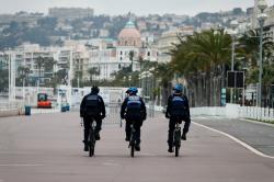 Lockdown Akhir Pekan, Kota Nice Prancis Lengang