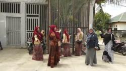 Pohon Kurma di Halaman Masjid Banda Aceh Berbuah Lebat