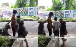 Aksi Kawanan Copet Alun-alun Bandung Direkam Warga, Videonya Viral