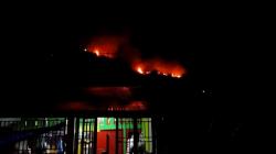 Kebakaran Hutan di Sibolga Mulai Dekati Permukiman Warga