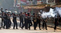 Aparat Keamanan Myanmar Brutal, Sedikitnya 18 Demonstran Tewas Ditembak