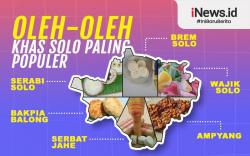 Infografis Oleh-Oleh Khas Solo, dari Serabi hingga Ampyang