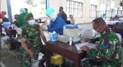 Ribuan Babinsa di Solo Raya Disuntik Vaksin Covid-19 