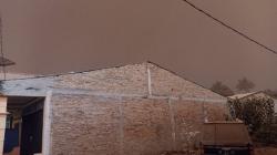 Gunung Sinabung Erupsi, Kecamatan Tiganderket Dilanda Hujan Abu Bercampur Pasir<