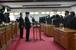 Belum Genap Sepekan Jabat Bupati Bantul, Abdul Halim Lantik 120 Guru dan Pengawas