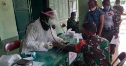 Ratusan Prajurit Kodim 0710/Pekalongan Divaksin Covid-19