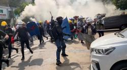 Pasukan Keamanan Myanmar Kembali Bertindak Brutal, 9 Demonstran Tewas Ditembak