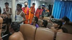 Dihantam Ombak, Kapal Motor Bawa 19 ABK Karam di Pulau Mursala Tapteng