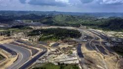 Penampakan dari Udara Progres Pembangunan Sirkuit MotoGP Mandalika