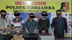 Komplotan Pembobol Kantor KUA Torgamba Labusel Ditangkap Polisi