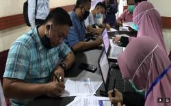 Puluhan Wartawan di Lubuklinggau Jalani Vaksinasi Covid-19<