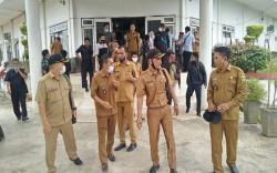 Tunjangan Tak Dibayar, Puluhan Kepala Desa dan BPD Datangi BPKAD PALI <