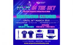 Kabar Gembira, Pendaftaran Virtual Run In The Sky 2021 Diperpanjang