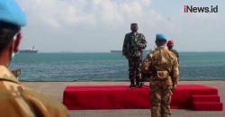 Video Panglima TNI Melepas Satgas Maritim TNI Konga XXVIII-M Melaksanakan Tugas Mulia