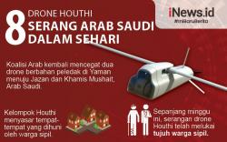 Infografis 8 Drone Houthi Serang Arab Saudi dalam Sehari
