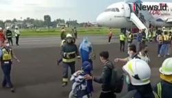 Video Pesawat Batik Air dari Jambi Tujuan Jakarta Mendarat Darurat Diduga Pecah Ban
