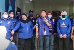 Video DPD Partai Demokrat Gelar Aksi Cap Jempol Darah untuk Lawan KLB Deli Serdang