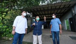 Bertemu Bambang DH, Wali Kota Eri Cahyadi Diminta Serius Urusi Aset dan Banjir  