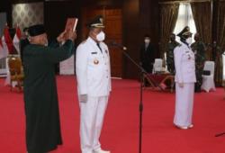 Dilantik dengan Prokes Ketat, Bupati Mubar dan Konsel Diminta Optimalkan Potensi Daerah