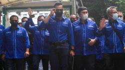 AHY bersama 34 Ketua DPD Serahkan Berkas Pengurus Partai Demokrat ke Kemenkumham