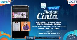 Cuma Dengerin Podcast, Berhadiah T-Shirt Ikatan Cinta, Ikuti RCTI+ Giveaway