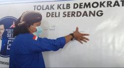  Setia Dukung AHY, Kader Demokrat Sragen Gelar Aksi Cap Jempol Darah