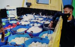 Truk Tahu Berformalin Diamankan di Pasar 7 Ulu Palembang, Pelaku Pemain Lama<