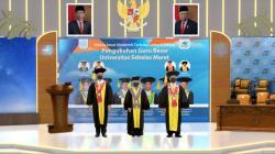 Pertama Kali, UNS Kukuhkan 6 Guru Besar Bersamaan 