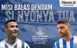 Juventus Vs Porto: Si Nyonya Tua Ingin Balas Dendam